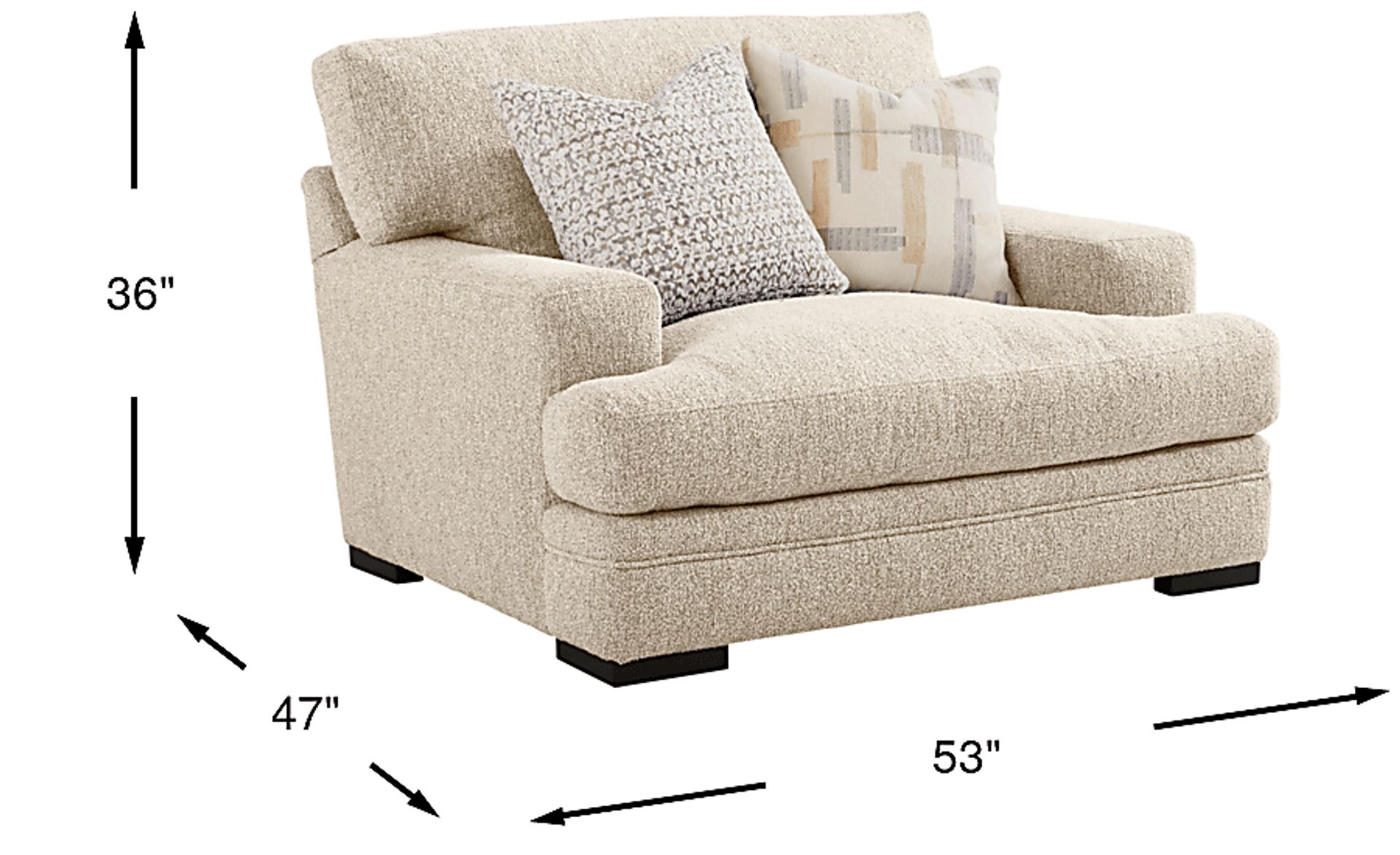 Dimension Image. Please refer to the Dimension Tab on this page for dimension details.