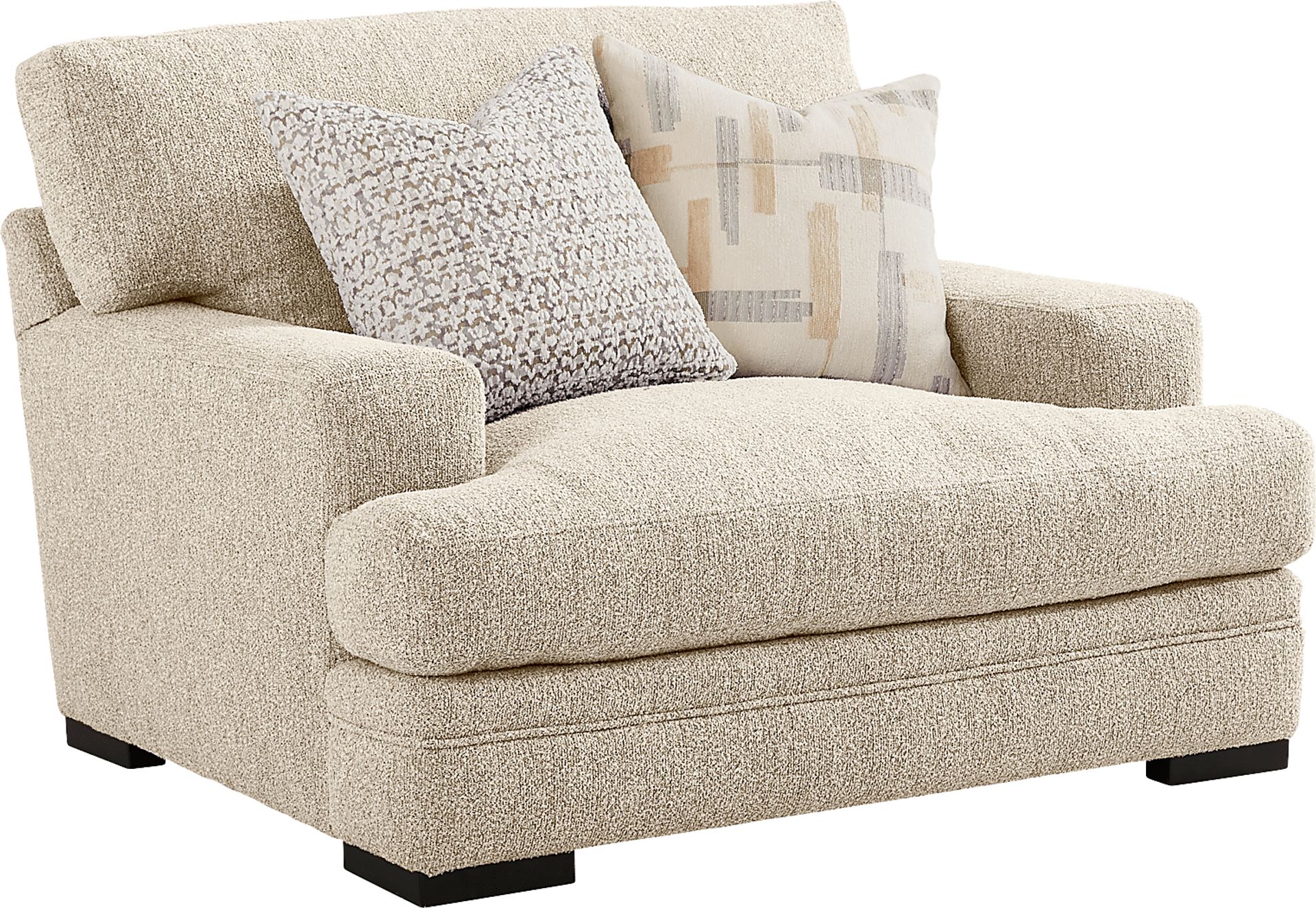 Channel Park Oatmeal Chair - Image 1