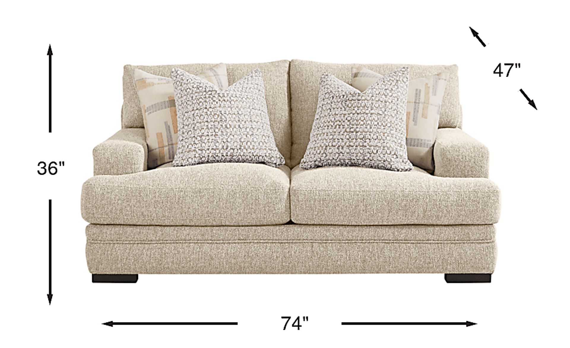 Dimension Image. Please refer to the Dimension Tab on this page for dimension details.