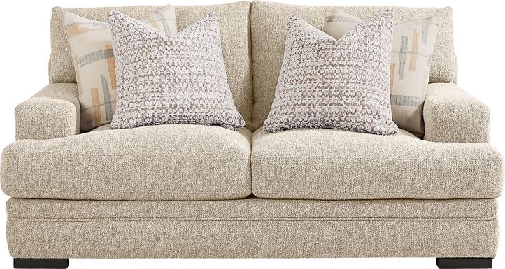 Channel Park Oatmeal Loveseat