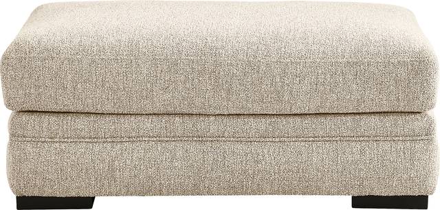 Channel Park Oatmeal Ottoman - Thumbnail - Image 2