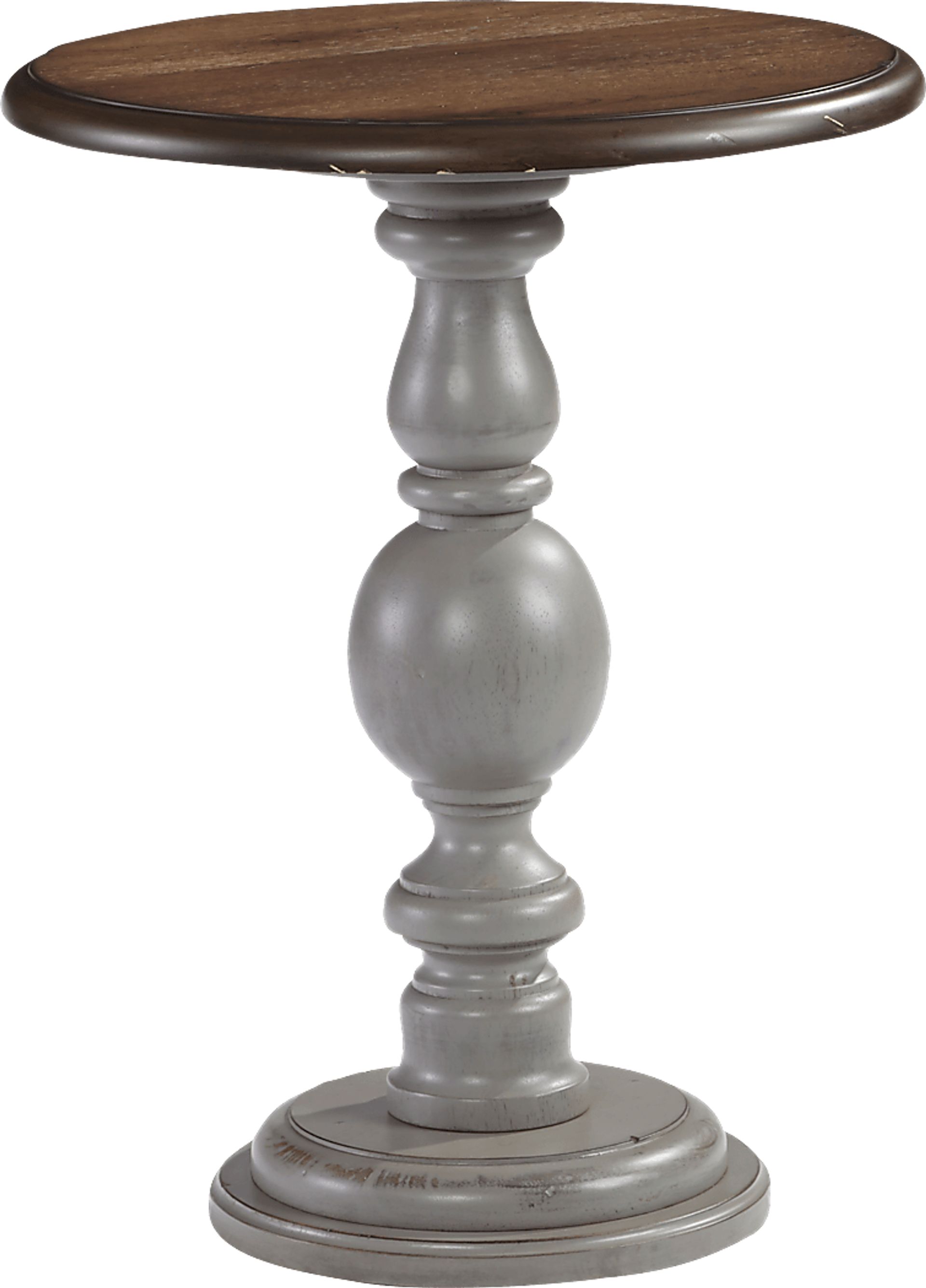 Chanson Gray End Table - Image 1
