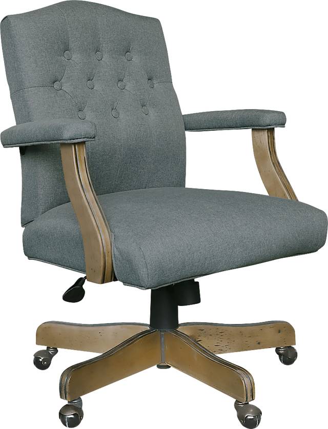 Chantay Gray Office Chair - Thumbnail - Image 1