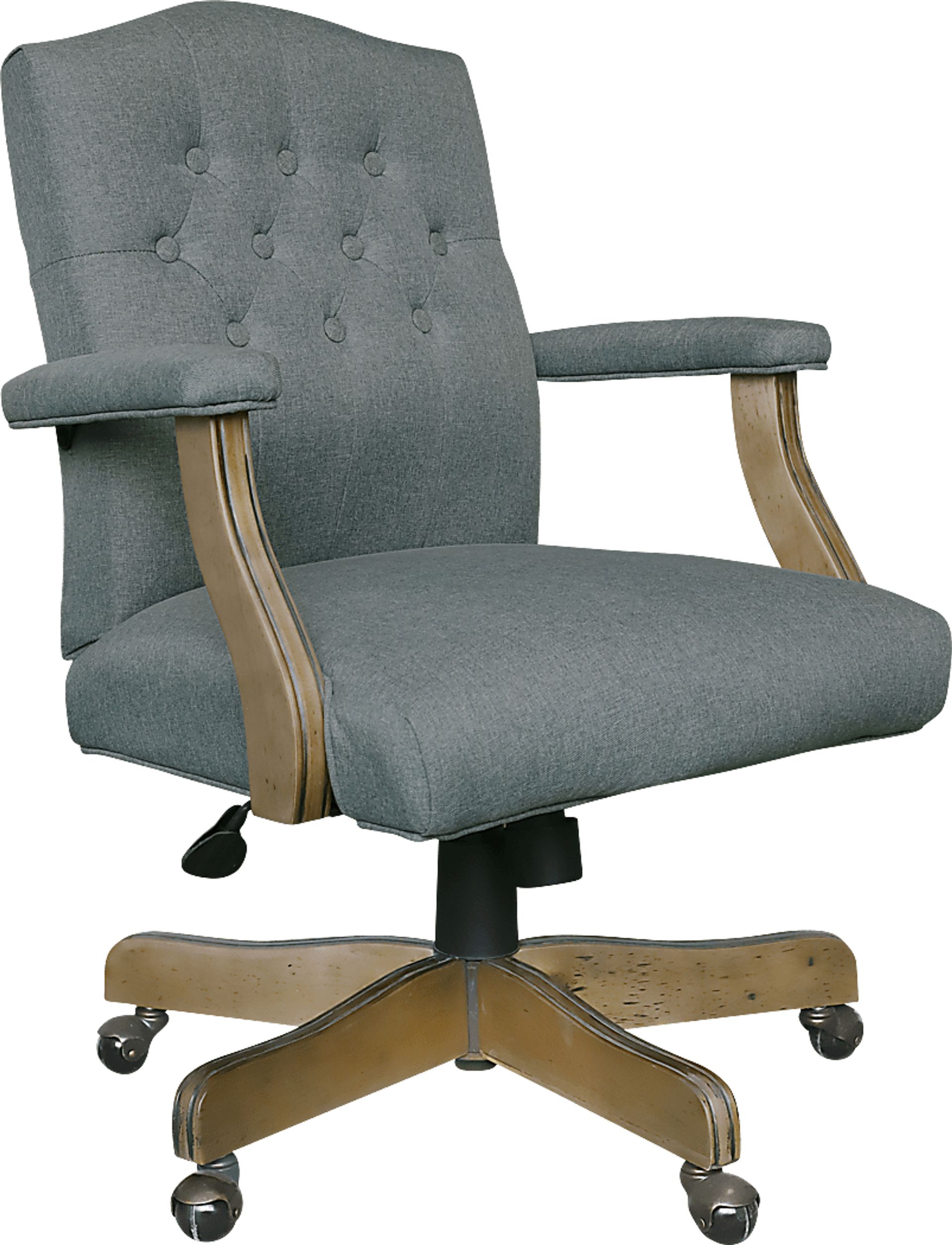 Chantay Gray Office Chair - Image 1