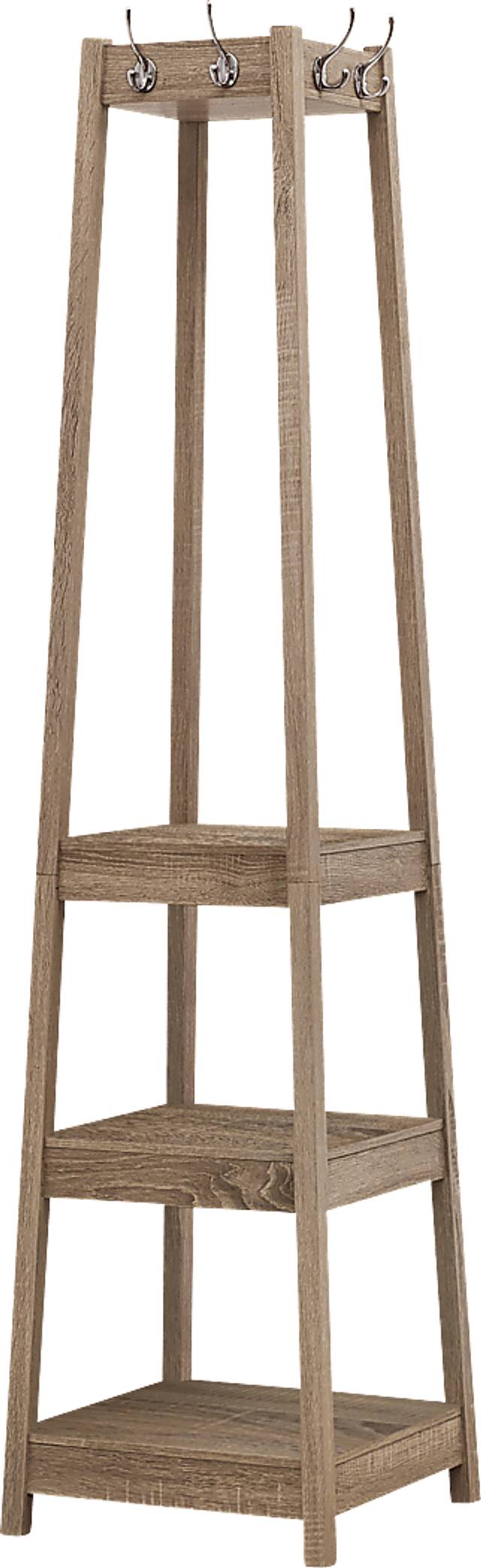 Chantemar Taupe Hall Tree - Thumbnail - Image 1