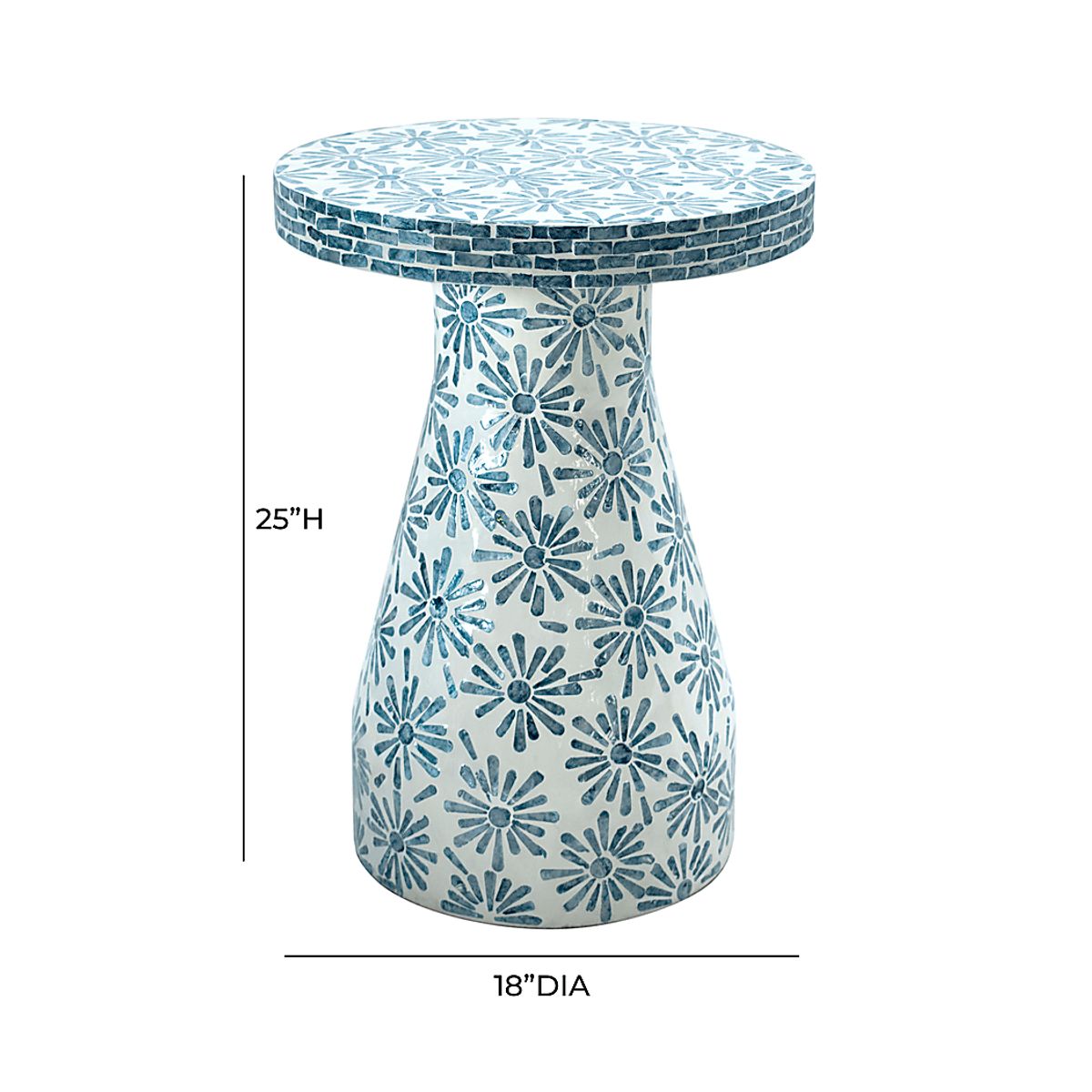 Chanticlar Blue End Tables | Rooms to Go
