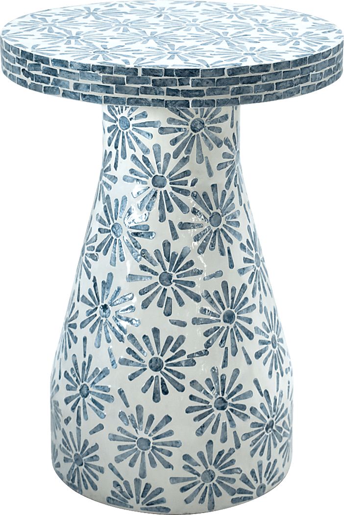 Chanticlar Blue End Table