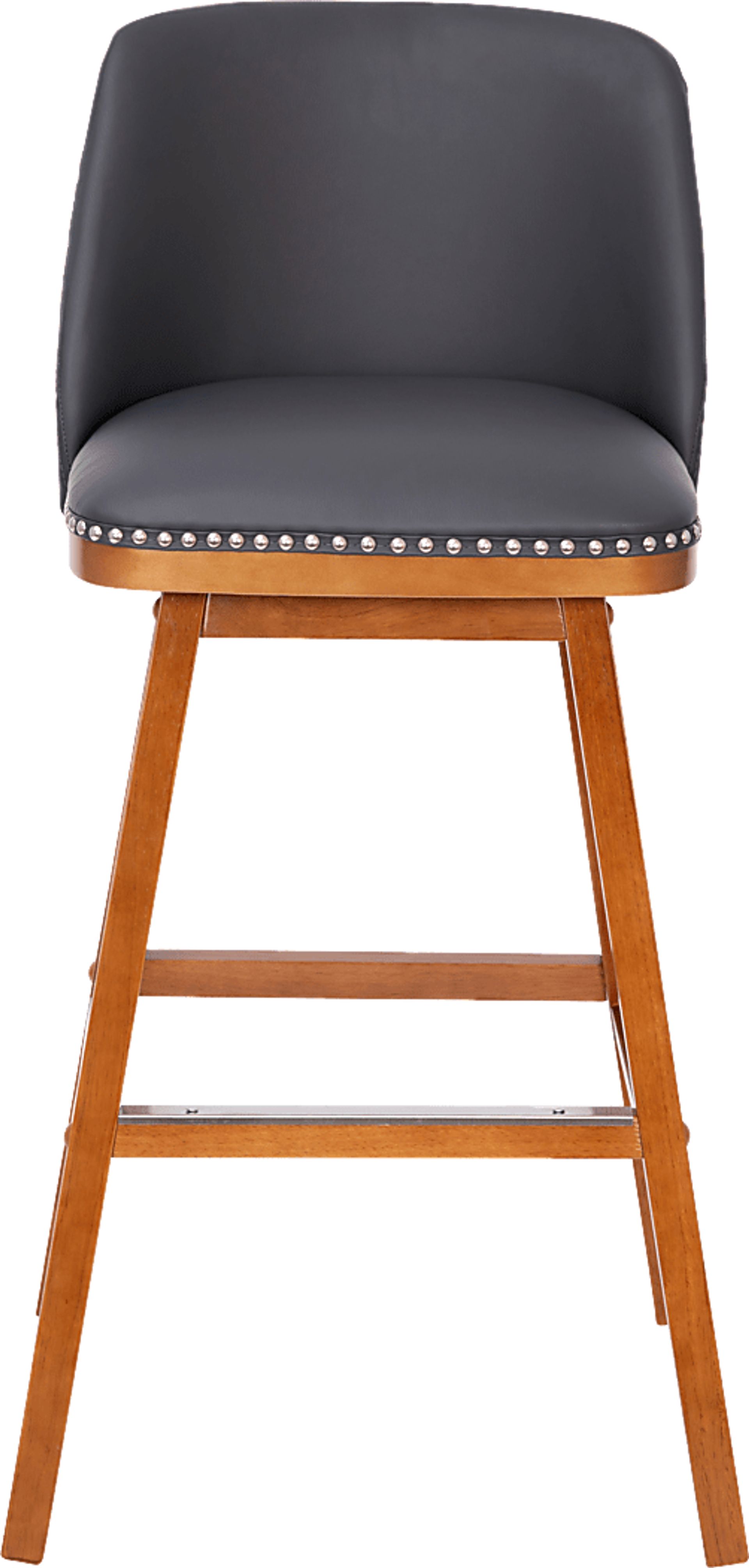 Chanticleer Dark Gray Barstool, Set of 2 - Image 6