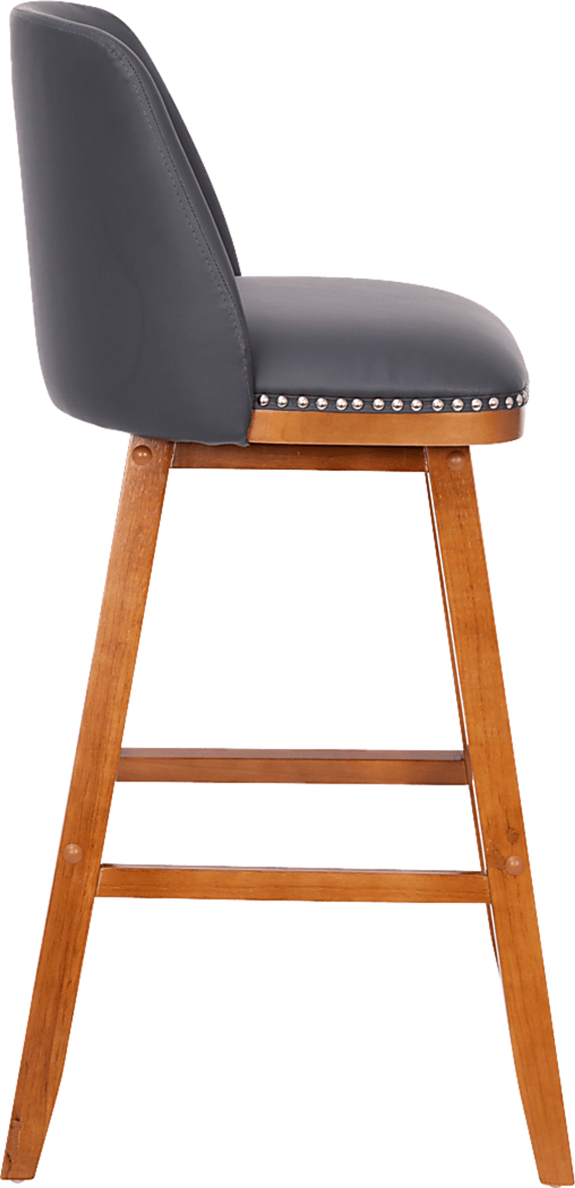Chanticleer Dark Gray Barstool, Set of 2 - Image 8