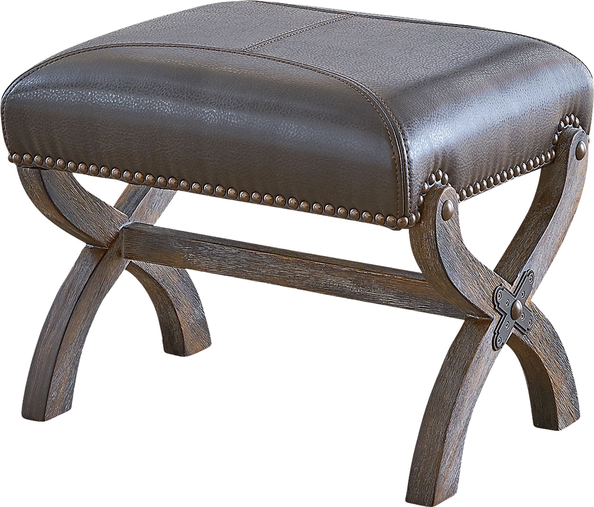 Chanticleer Gray Accent Chair & Ottoman - Image 3
