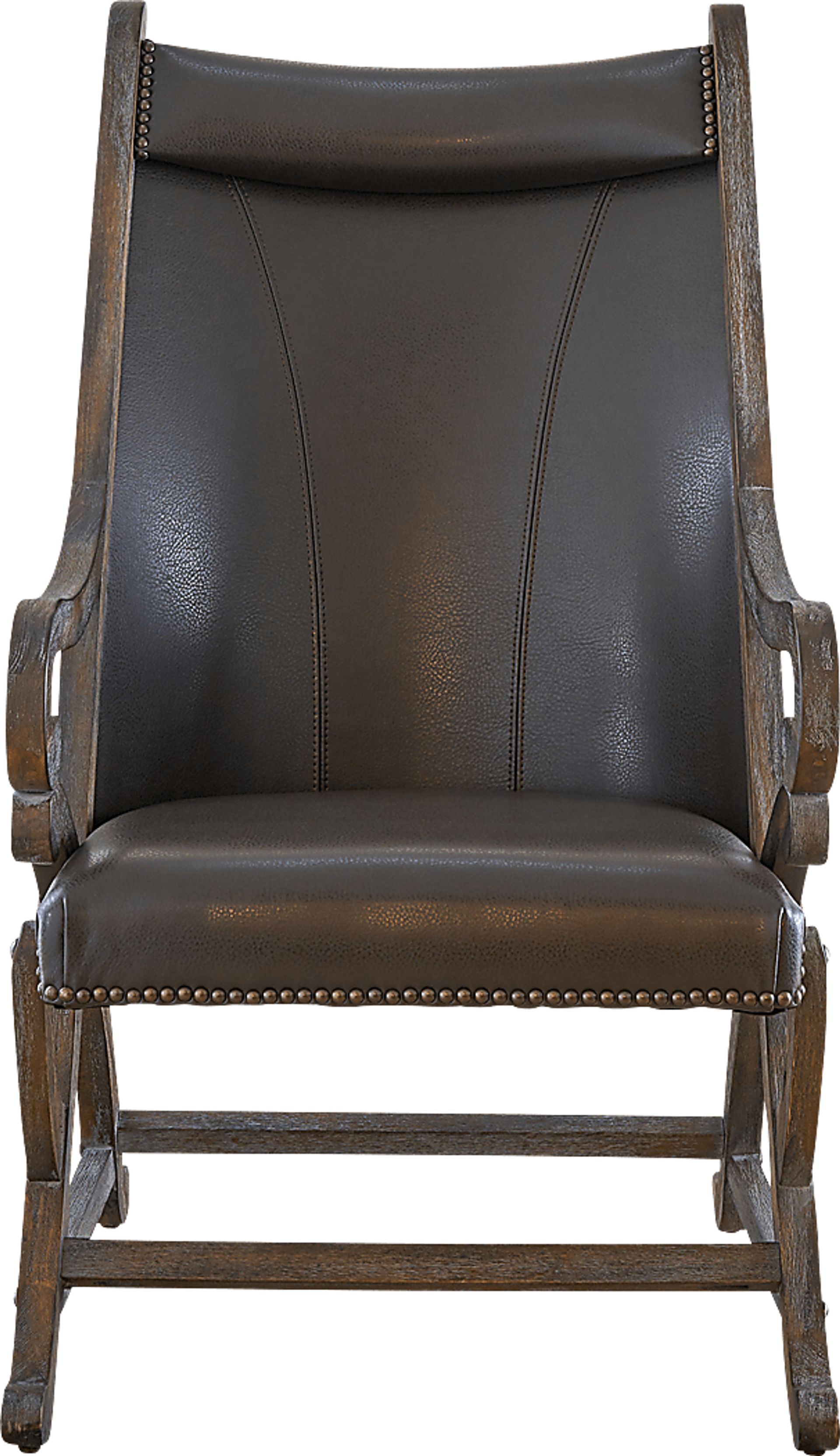 Chanticleer Gray Accent Chair & Ottoman - Image 4