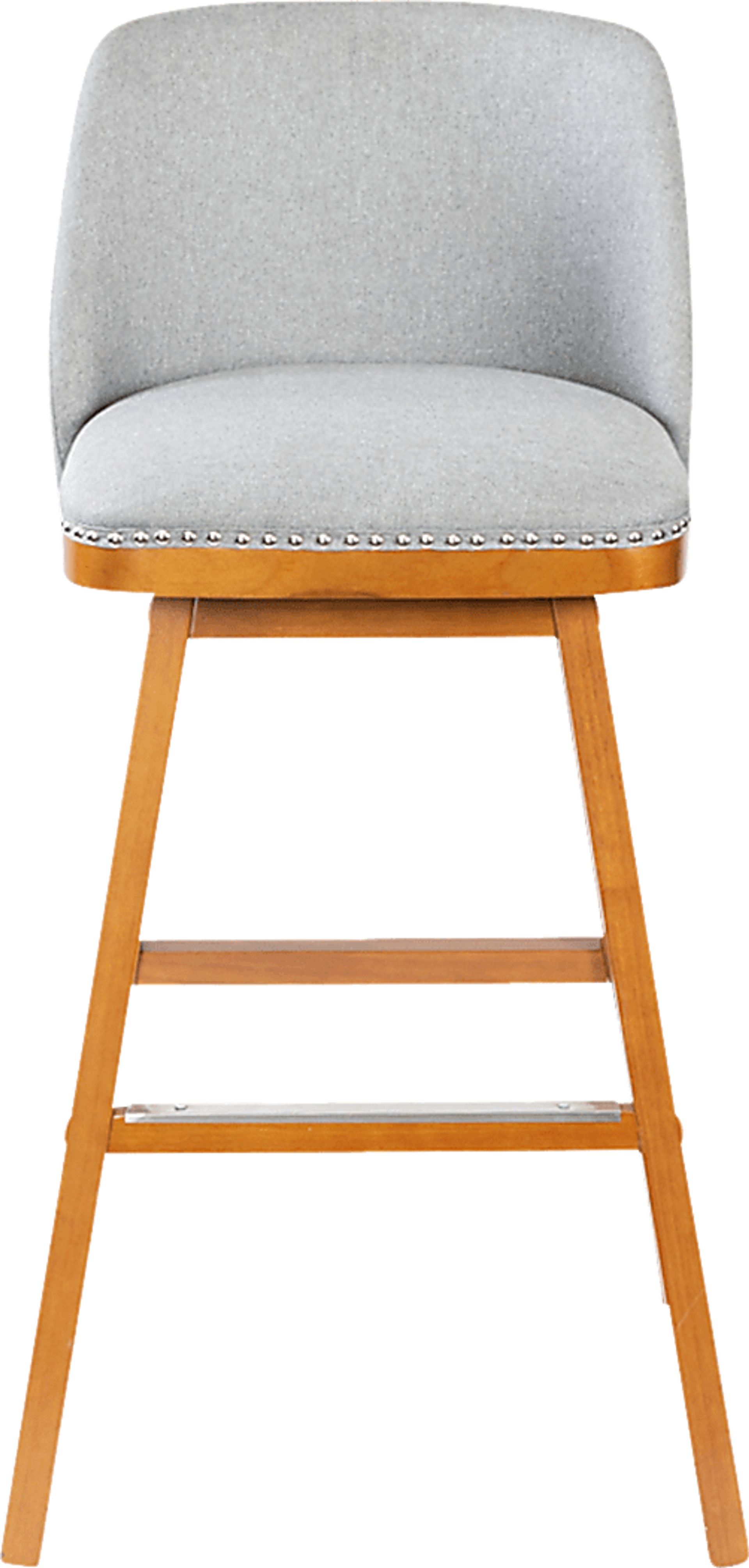 Chanticleer Gray Barstool, Set of 2 - Image 6