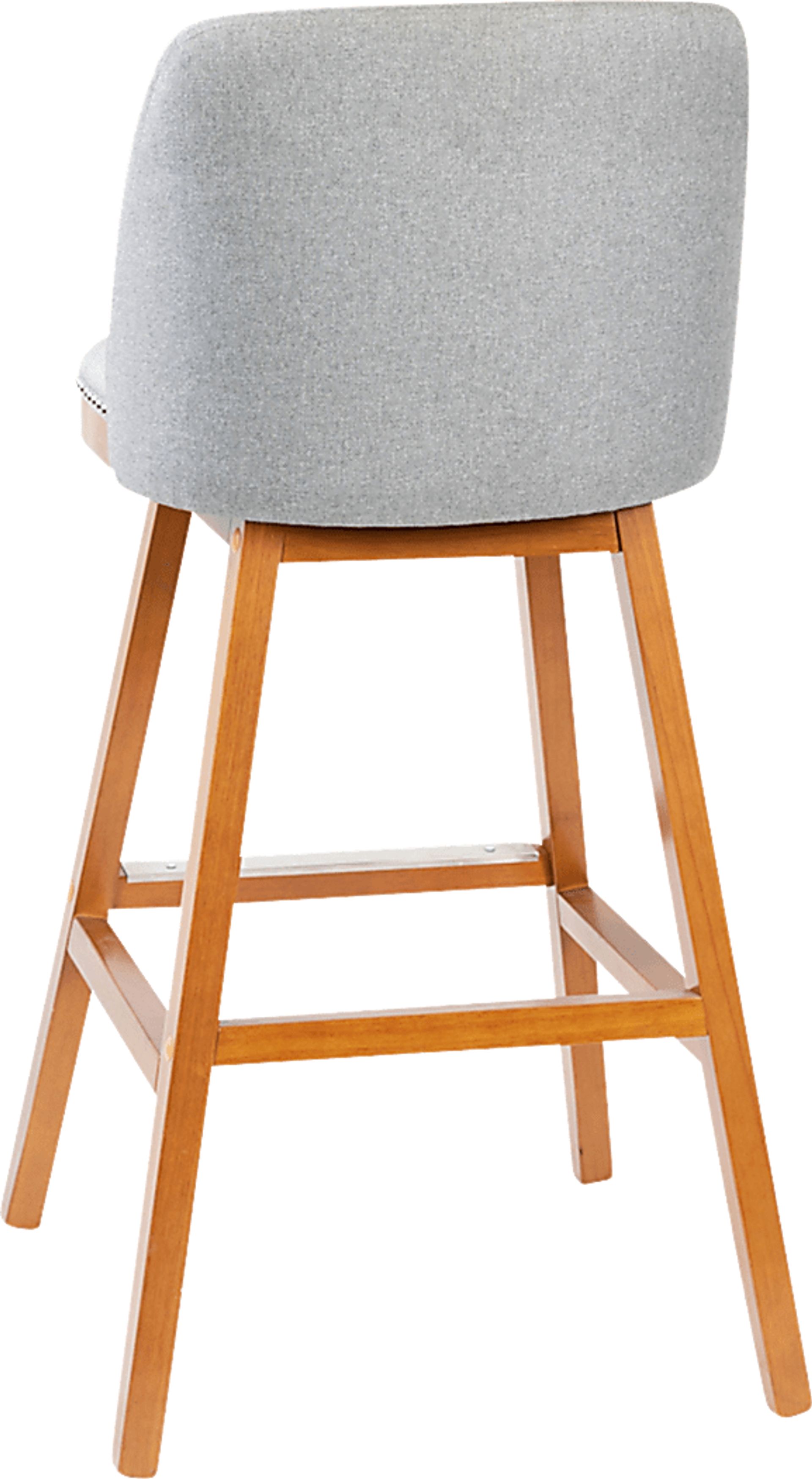 Chanticleer Gray Barstool, Set of 2 - Image 7
