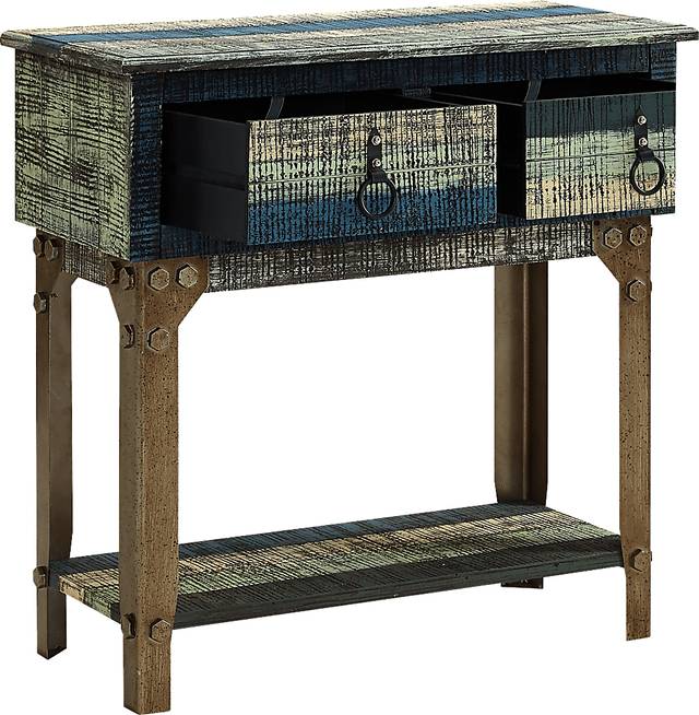 Chantrea Brown Accent Table - Thumbnail - Image 2