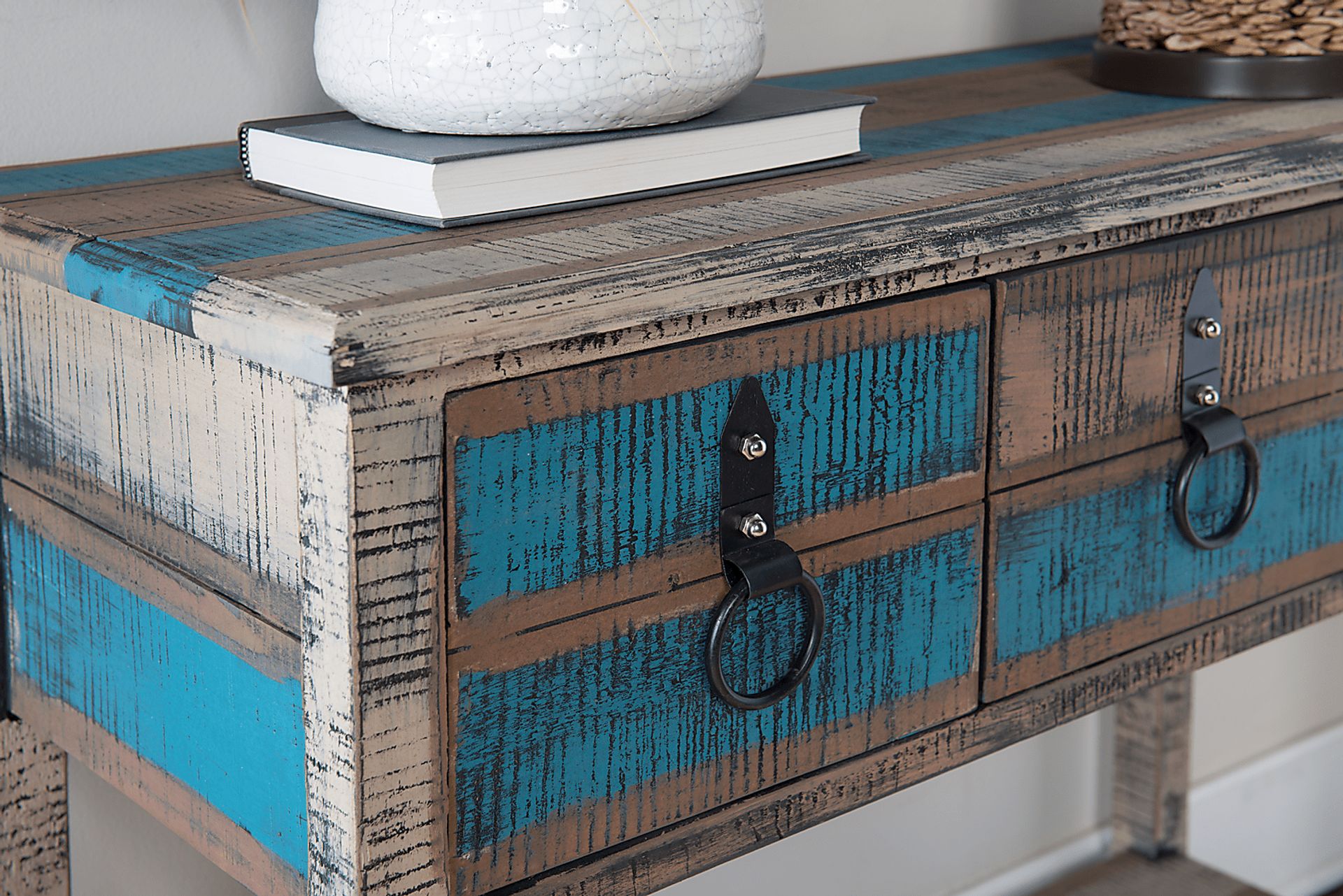 Chantrea Brown Sofa Table - Image 4