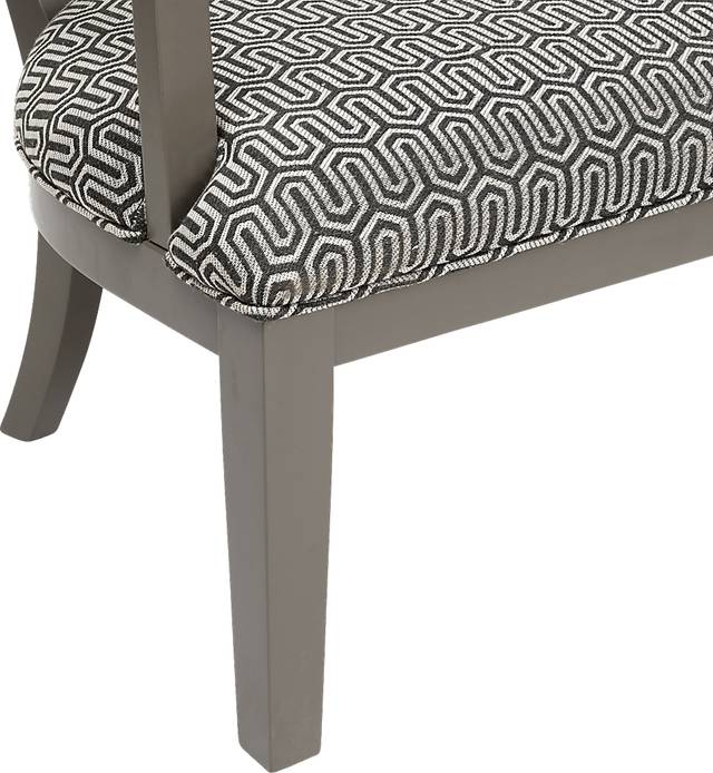 Chantry Gray Accent Chair - Thumbnail - Image 3