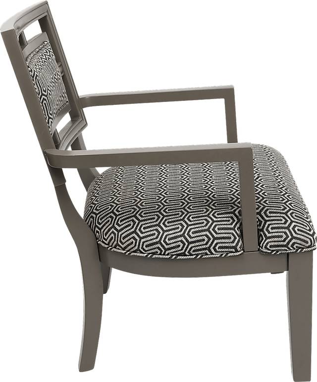 Chantry Gray Accent Chair - Thumbnail - Image 4
