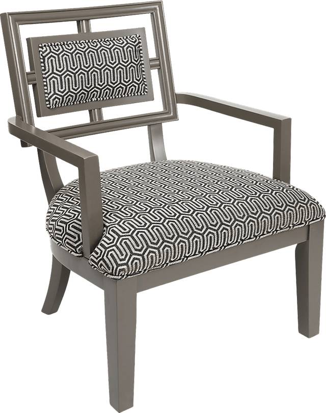Chantry Gray Accent Chair - Thumbnail - Image 1