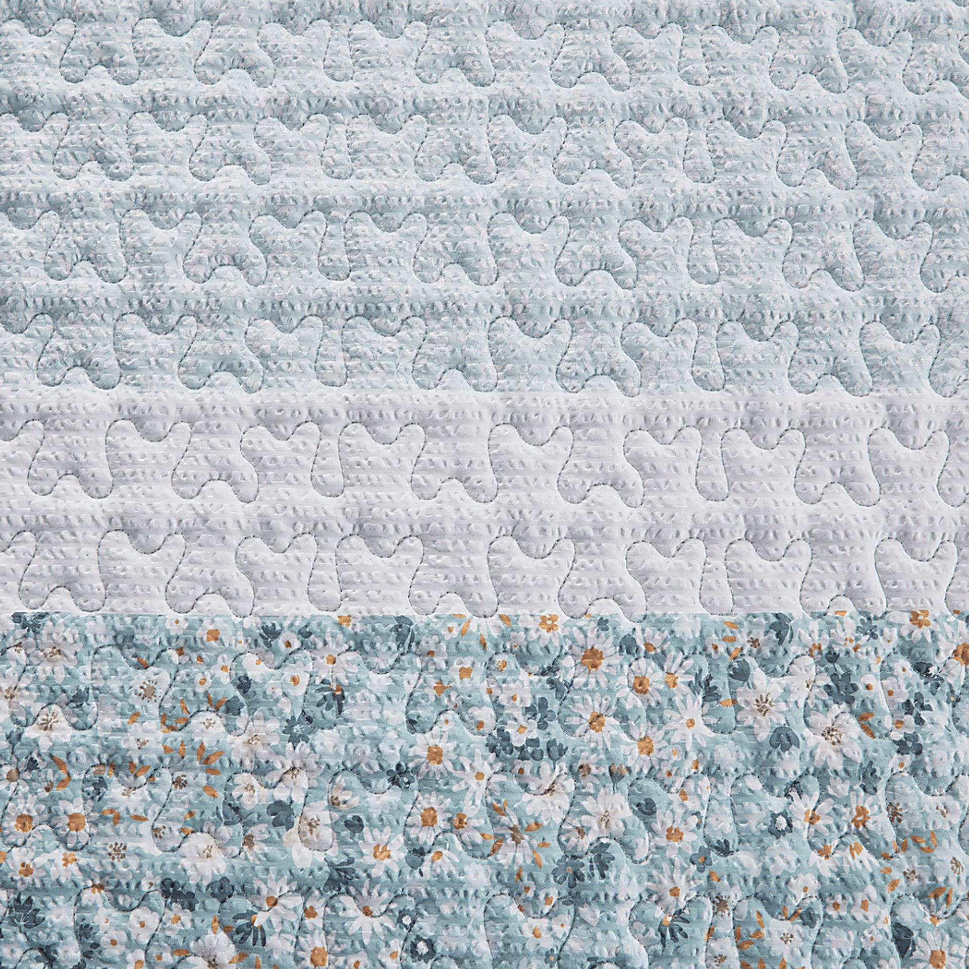 Chapote Blue 4 Pc King/California King Quilt Set - Image 9