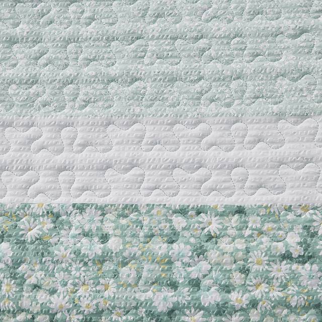 Chapote Green 4 Pc Full/Queen Quilt Set - Thumbnail - Image 12