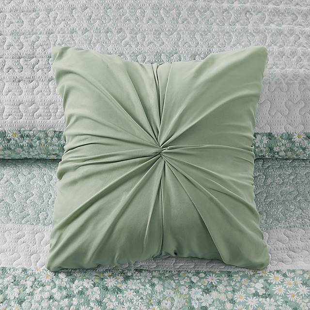 Chapote Green 4 Pc Full/Queen Quilt Set - Thumbnail - Image 4