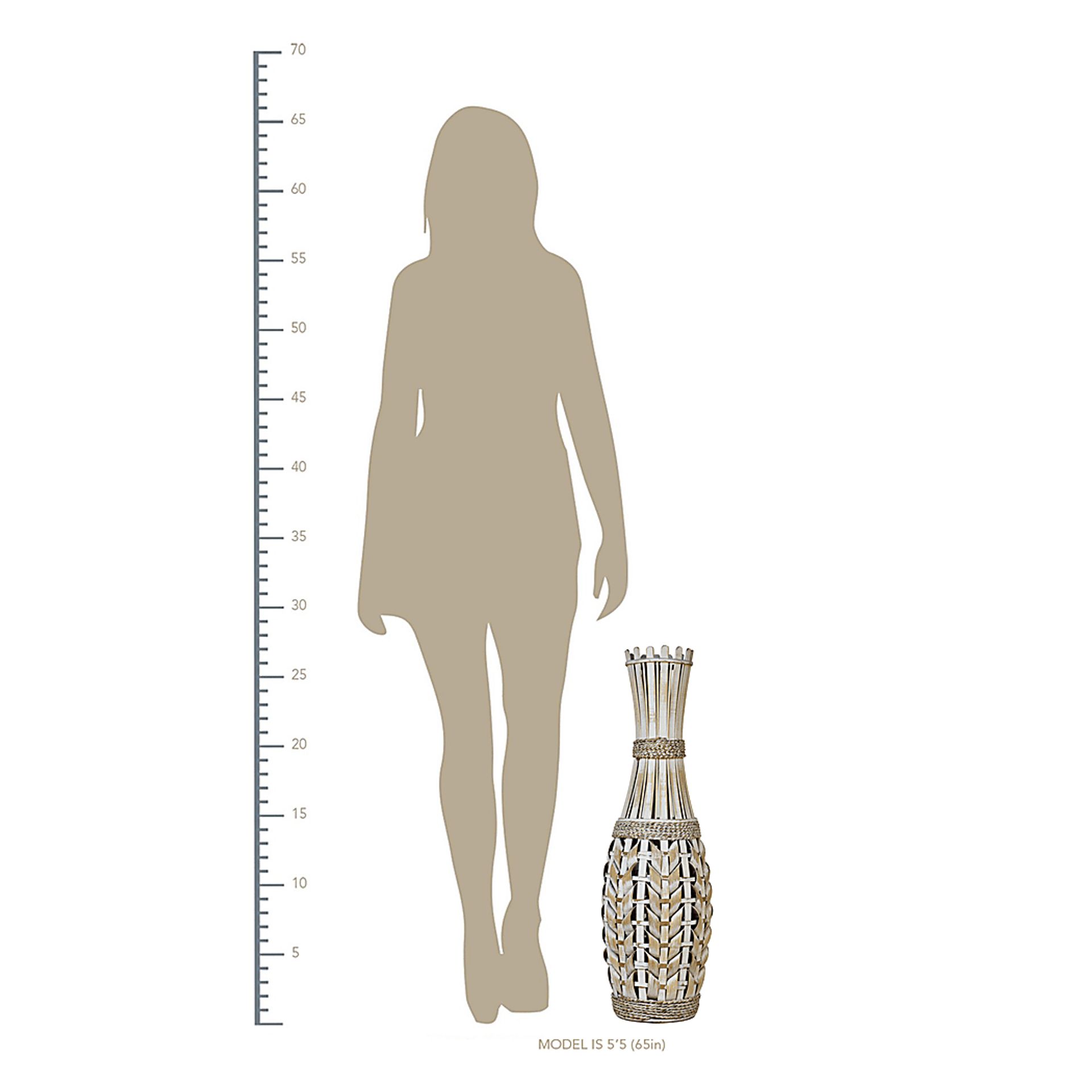 Chapultepec Beige Vase - Image 4