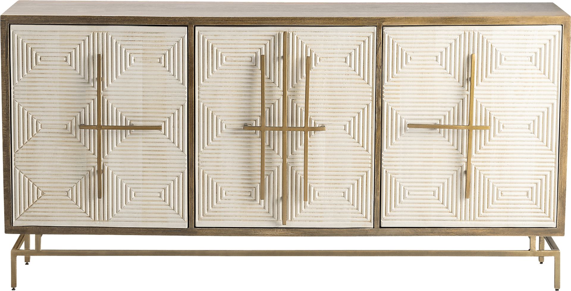 Charbray Brown Sideboard - Image 3