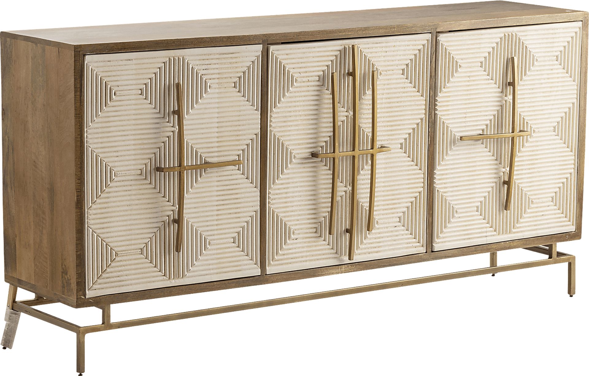 Charbray Brown Sideboard - Image 1