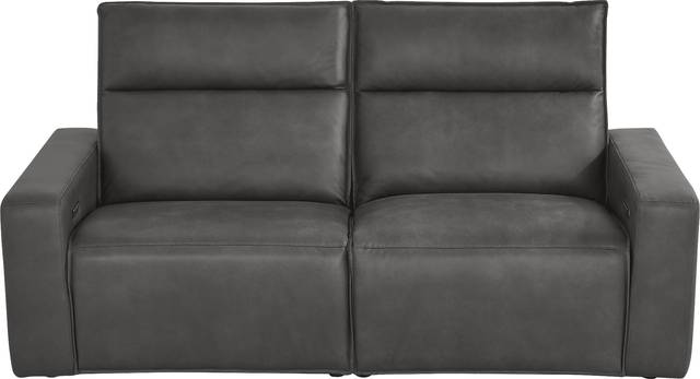 ModularTwo Charcoal 2 Pc Dual Power Reclining Loveseat - Thumbnail - Image 2