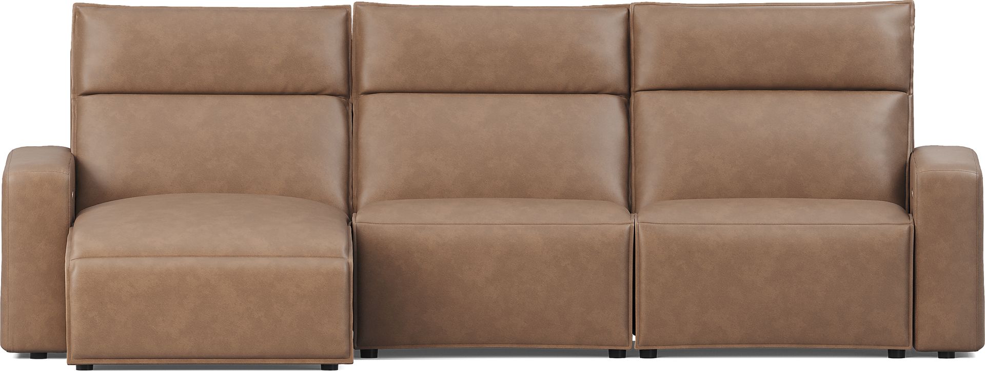 Charcoal 3 Pc Dual Power Reclining ModularTwo - Image 2