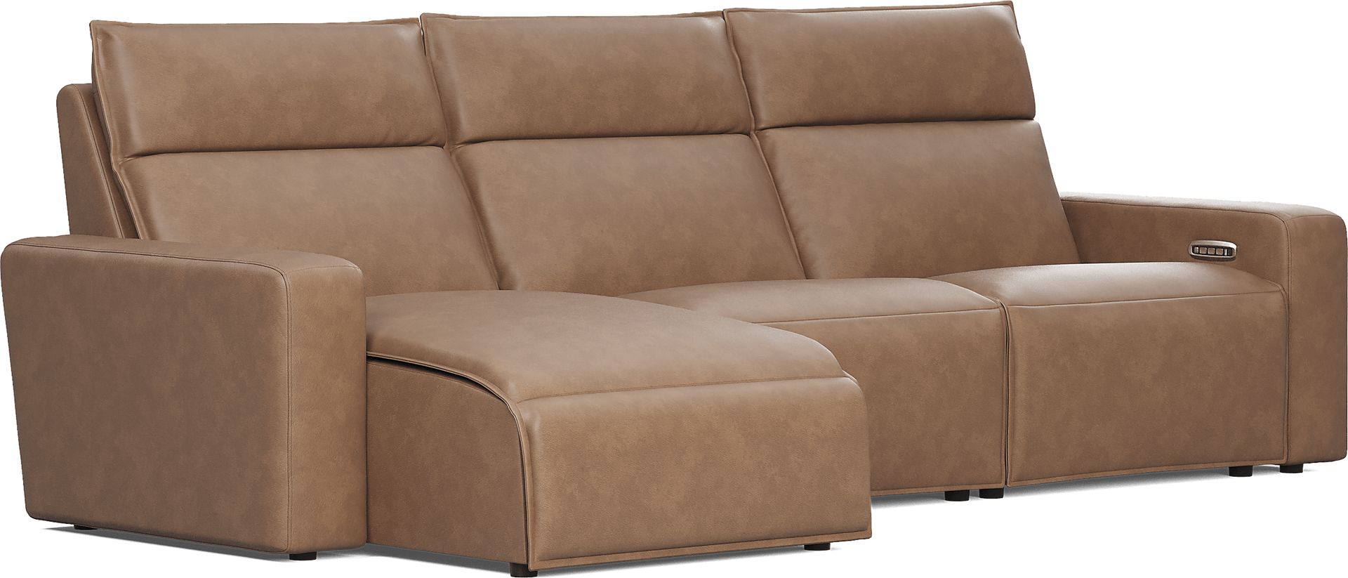 Charcoal 3 Pc Dual Power Reclining ModularTwo - Image 3