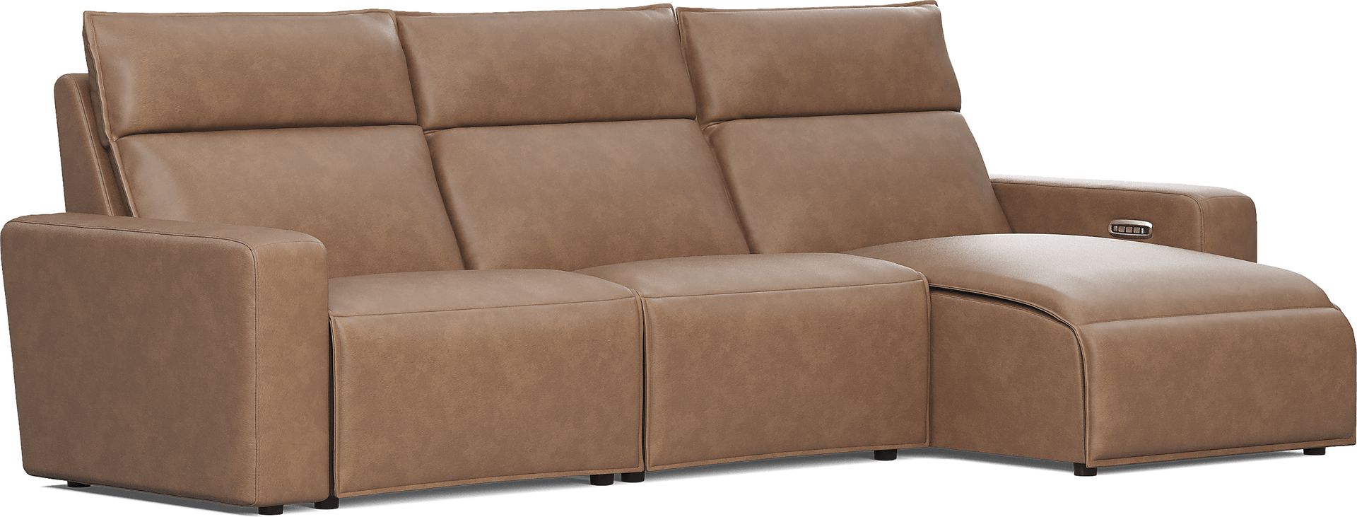Charcoal 3 Pc Dual Power Reclining ModularTwo - Image 3