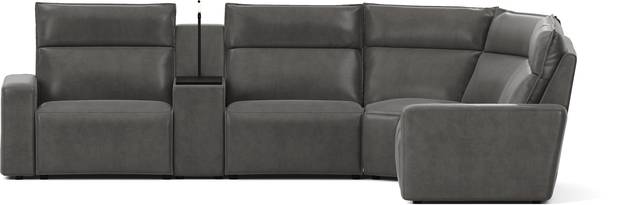 Charcoal 6 Pc Dual Power Reclining ModularTwo - Thumbnail - Image 3