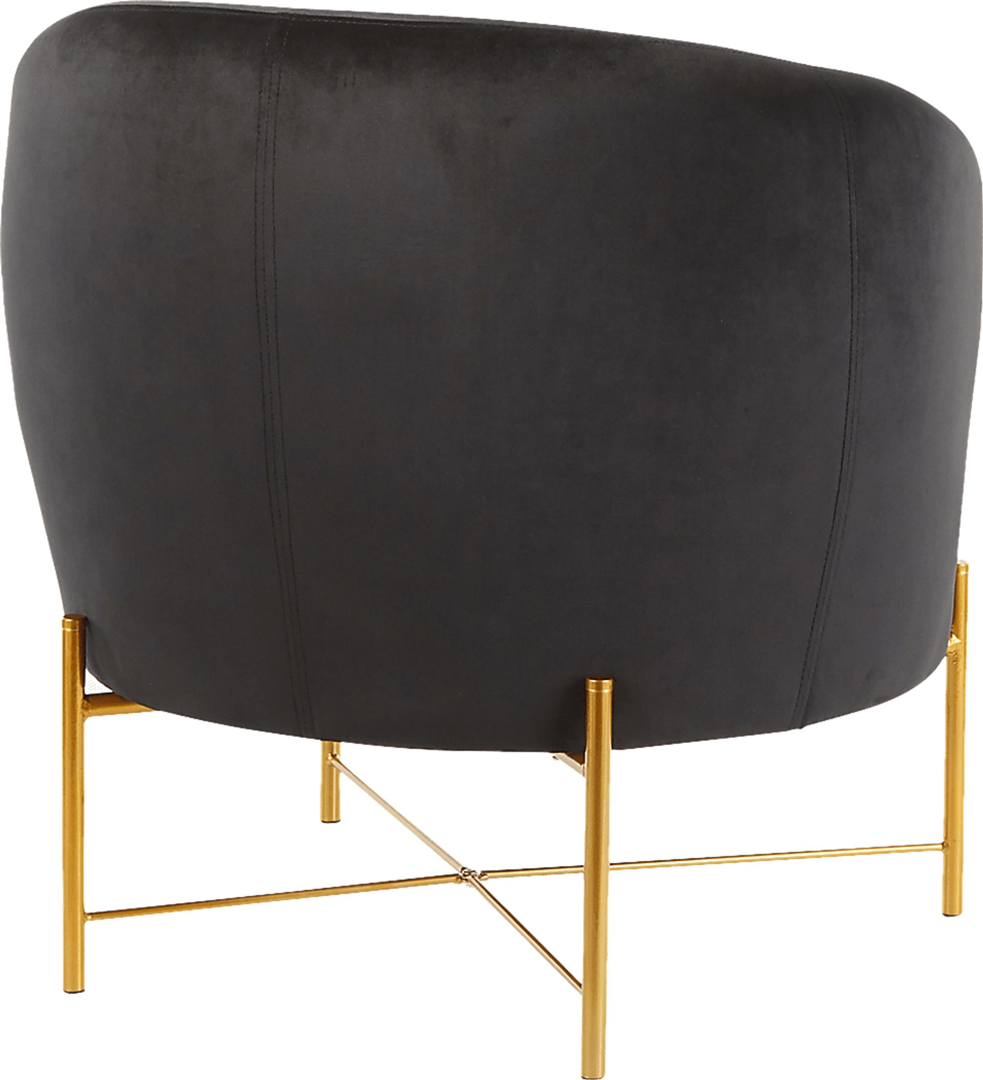 Chardan Black Accent Chair - Image 3