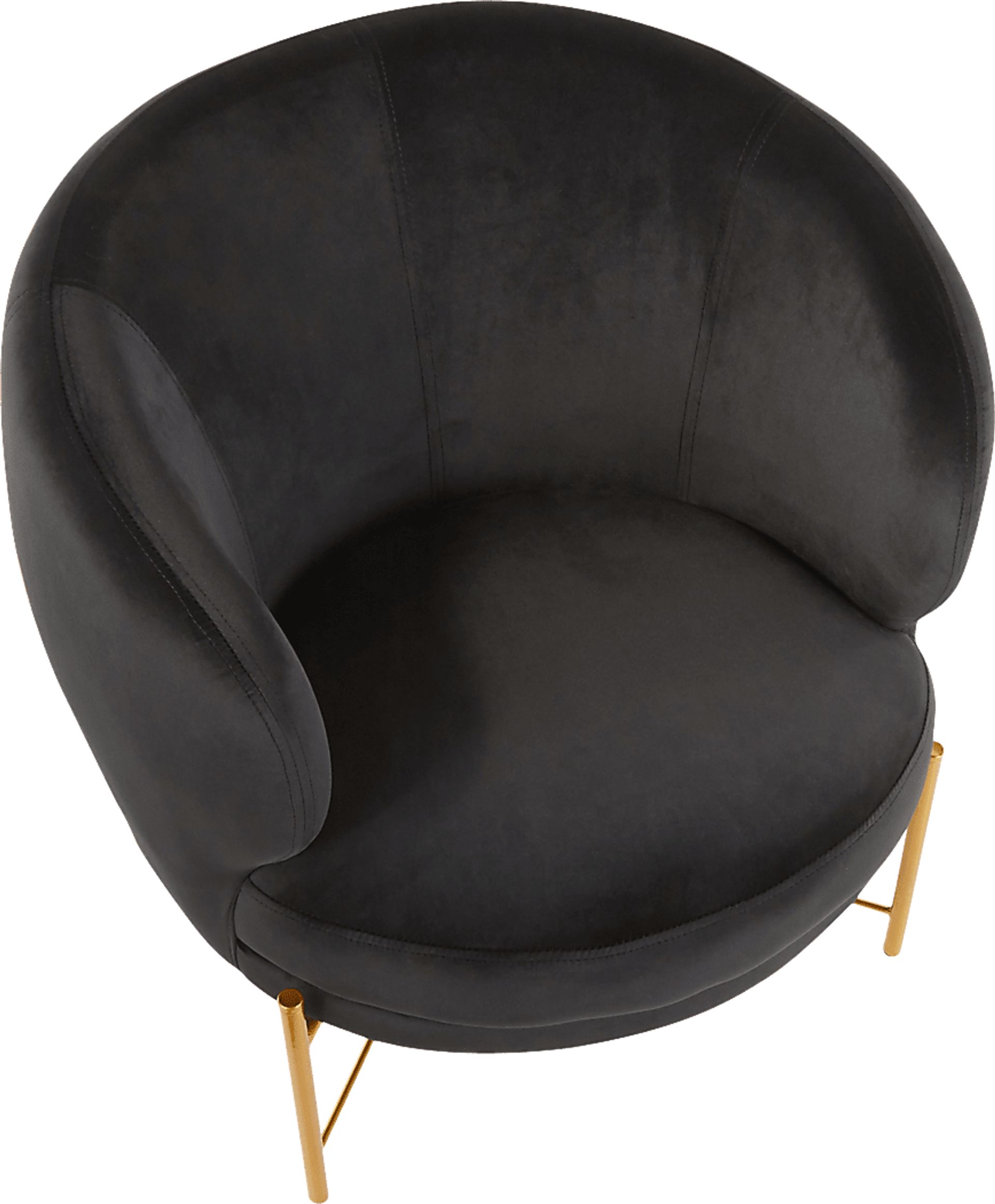 Chardan Black Accent Chair - Image 6