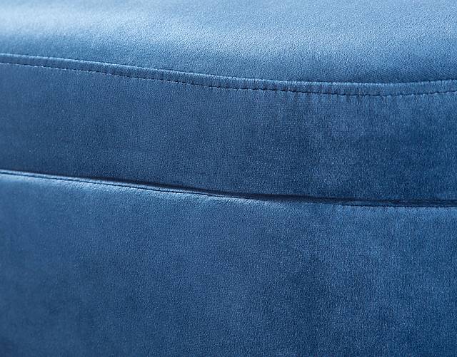 Chardan Blue Storage Bench - Thumbnail - Image 9