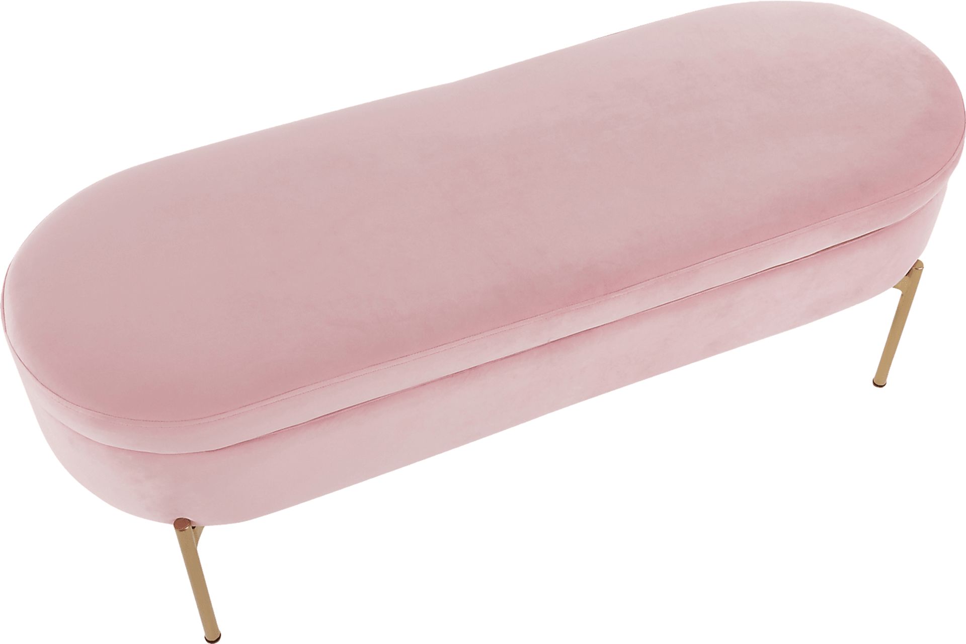 Chardan Blush Storage Bench - Image 2