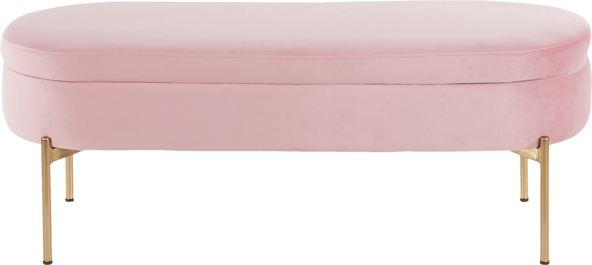 Chardan Blush Storage Bench - Image 3