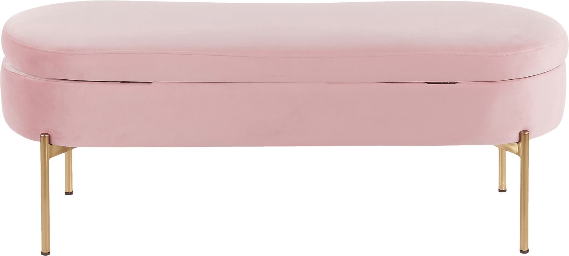 Chardan Blush Storage Bench - Image 4