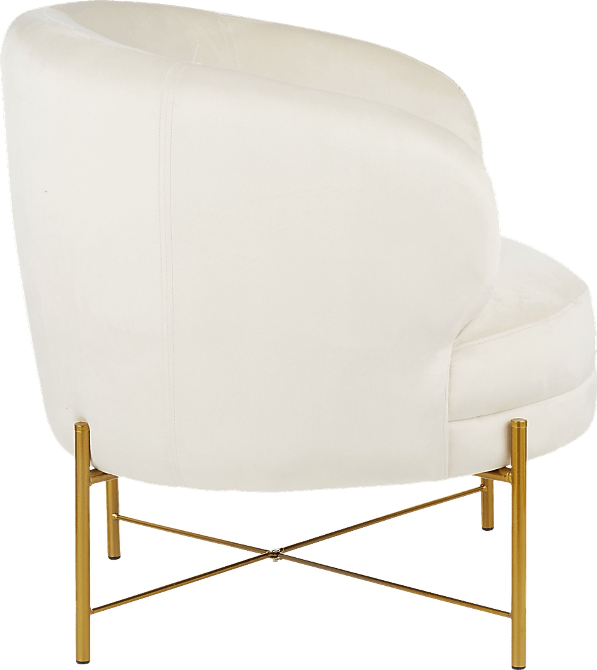 Chardan Cream Accent Chair - Image 2