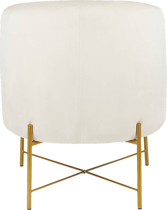 Chardan Cream Accent Chair - Thumbnail - Image 4