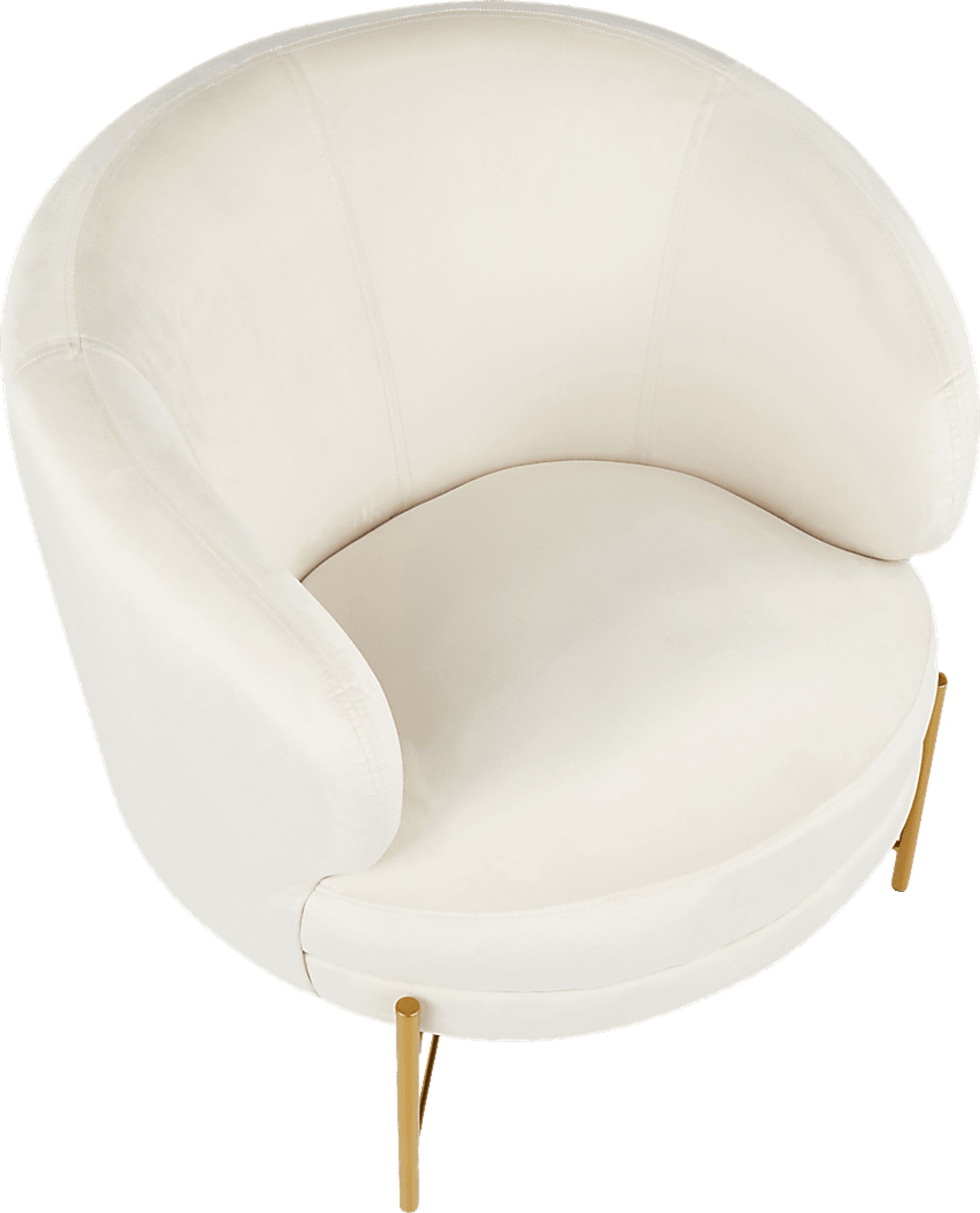 Chardan Cream Accent Chair - Image 6