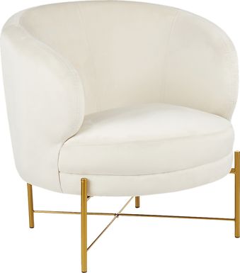 Chardan Cream Accent Chair