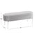 Chardan Cream Storage Bench