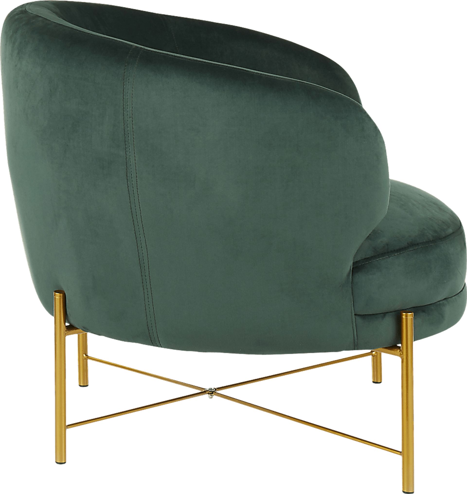 Chardan Green Accent Chair - Image 2