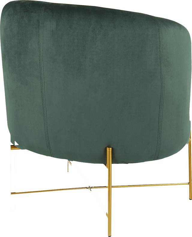 Chardan Green Accent Chair - Thumbnail - Image 3