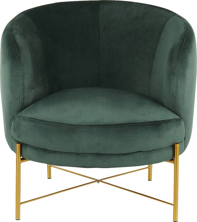 Chardan Green Accent Chair - Thumbnail - Image 5