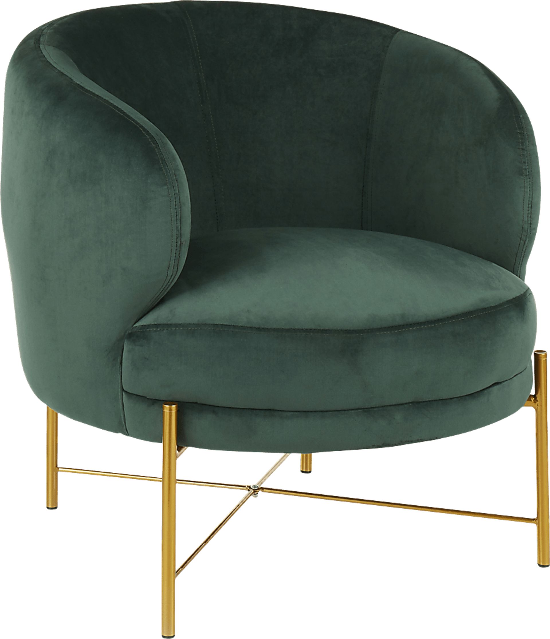 Chardan Green Accent Chair - Image 1