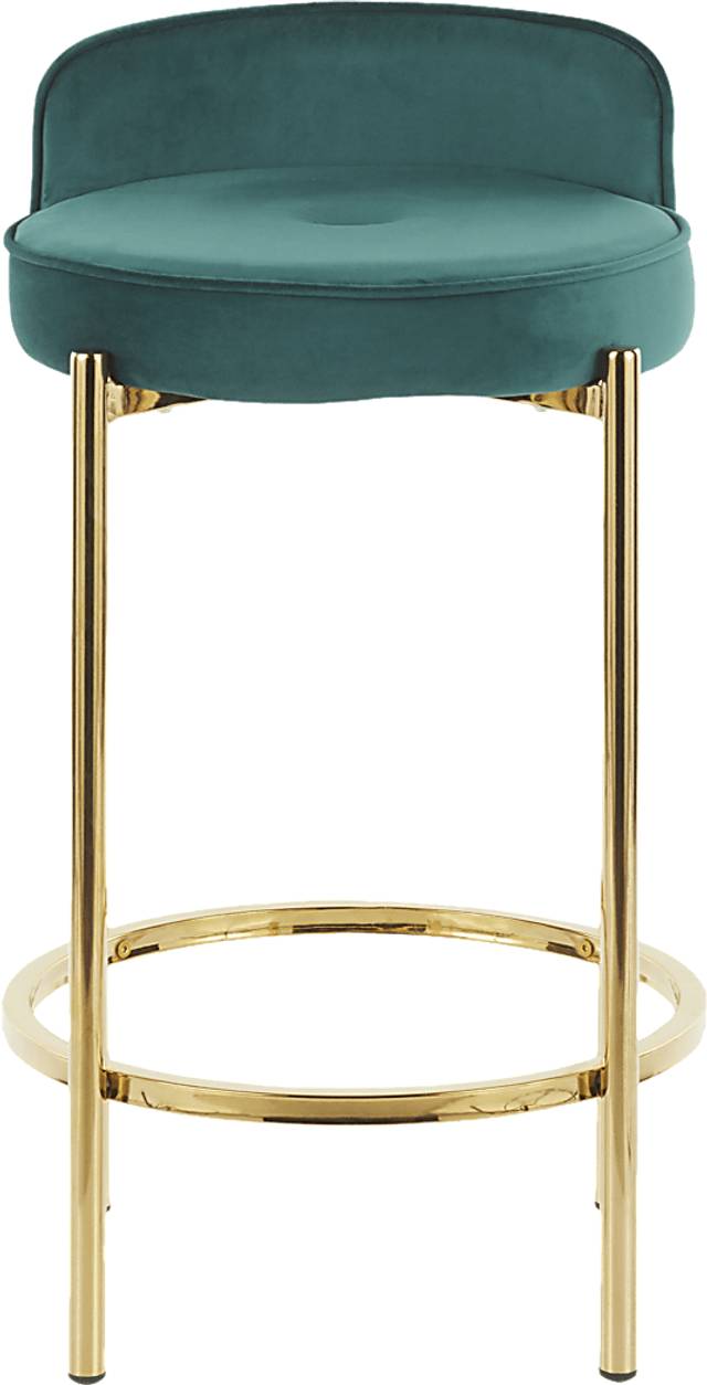 Chardan Green Counter Height Stool, Set of 2 - Thumbnail - Image 6
