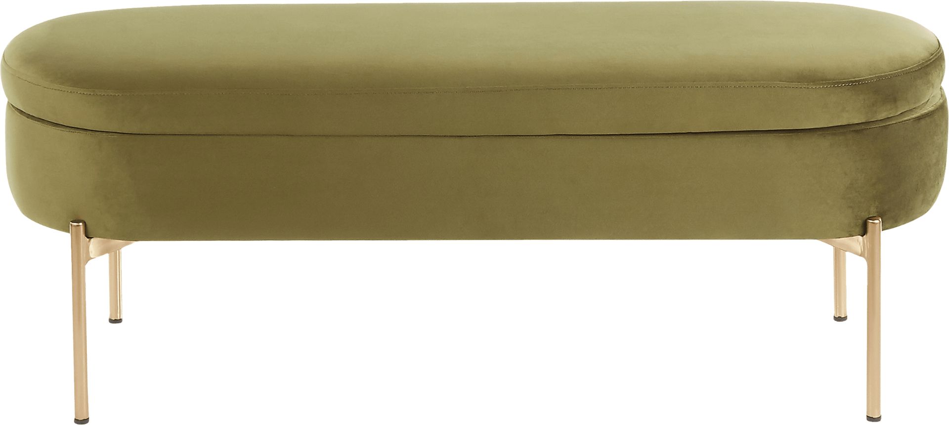 Chardan Green Storage Bench - Image 3